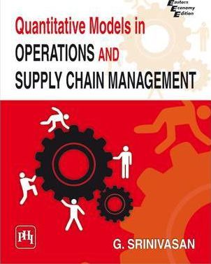 النماذج الكمية في إدارة العمليات وسلسلة التوريد