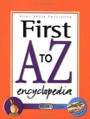 First a to Z Encyclopedia: Vol 5 Hardcover English by Anonymous - 01032018