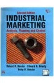 Industrial Marketing : Analysis, Planning, and Control Paperback English by Robert R Reeder