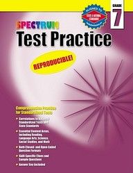 Spectrum Test Practice Grade 7 Paperback English by Spectrum - 01032018