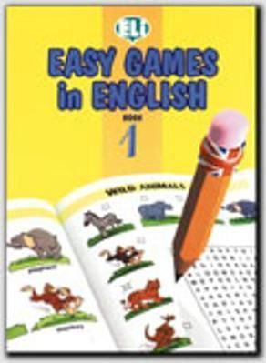 Easy Games in English: Book 1 Paperback Italian by European Language Institute - 01032018 