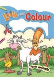 Look and Colour Farm Animals. paperback english