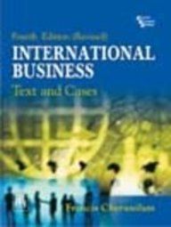 International Business : Text and Cases Paperback English by Francis Cherunilam - 01032018