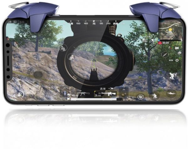 ماركة غير محددة قطعتان من وحدة التحكم في لوحة الألعاب Pubg Trigger لأجهزة iPhone وAndroid اللاسلكية  - Image 2