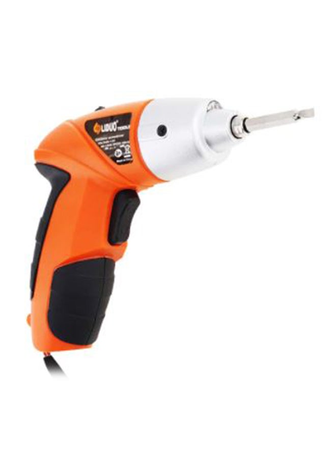 Generic 45-Piece Liduo Cordless Tool Kit With Screwdriver Black/Orange  - Image 2