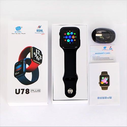 BSNL - U78 Plus Series 5 Smart Watch With Bluetooth Calling Rose Gold - Image 1