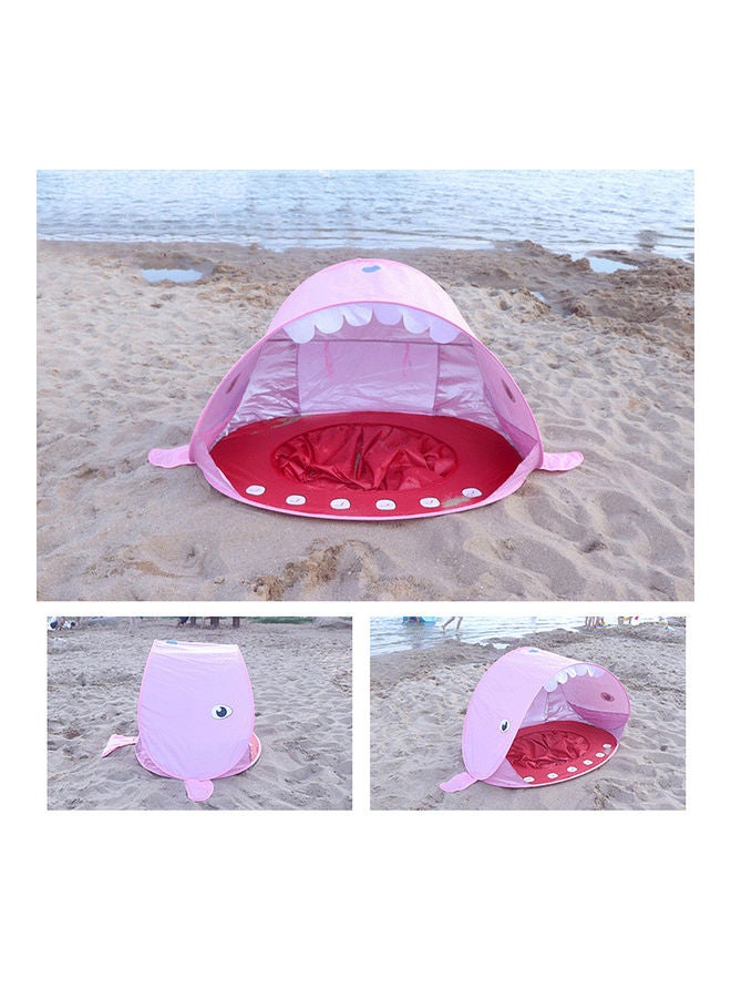 Beach Shark Kids Tent 55 x 2 x 55cm - Image 4