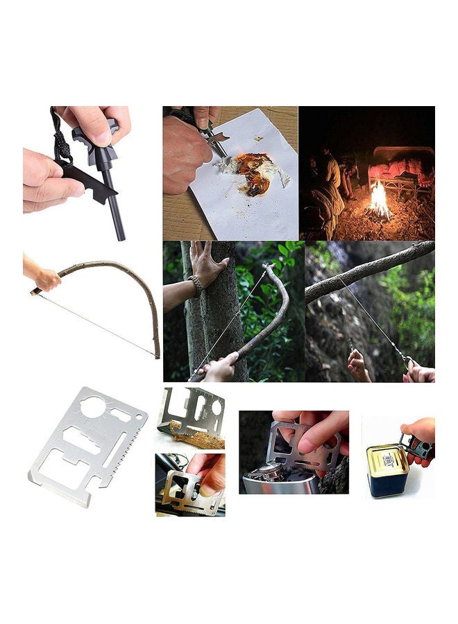 Outdoor Equipment Survival Kit 17.5 x 5 x 11.8cm - Image 2