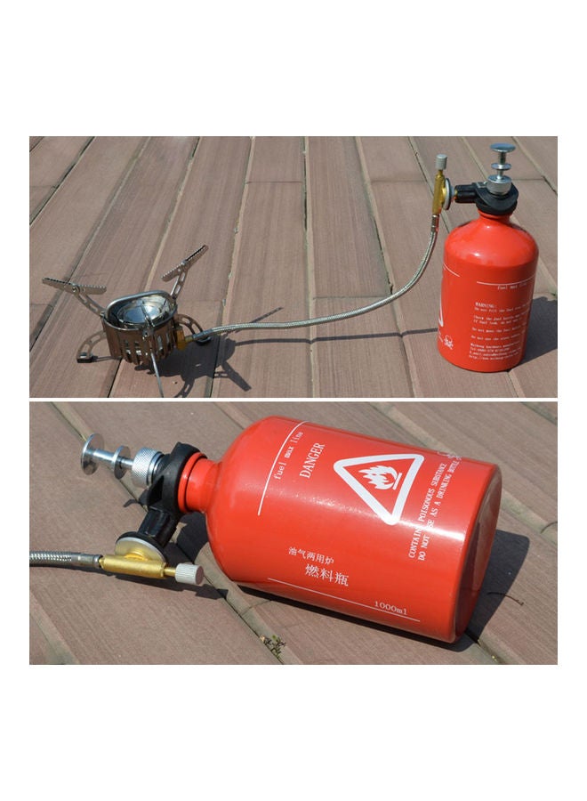 Portable Outdoor Cooking Oil Bottle Red  - Image 3