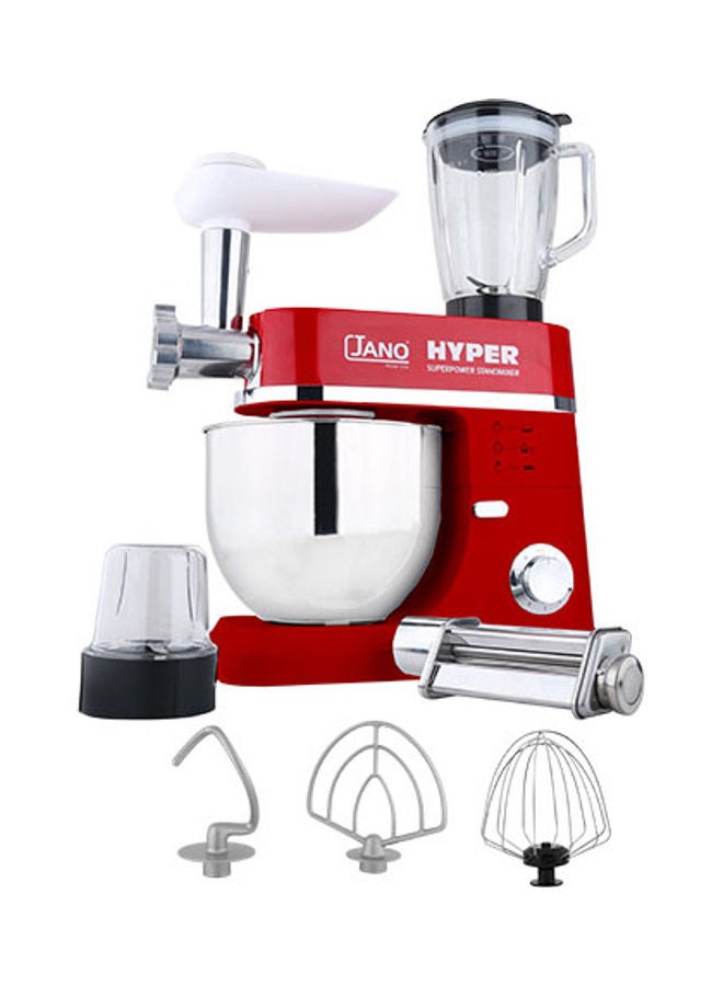 Jano Hyper Mixer 7.0 L 1200.0 W JN1214 Red 