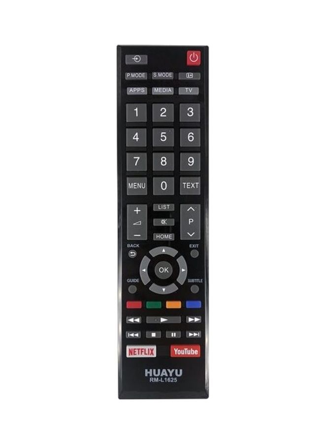 Huayu Toshiba Smart TV Remote Control Black 
