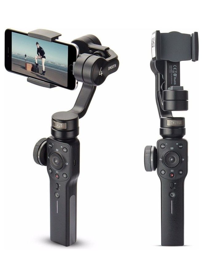 حامل تثبيت جيمبال سموث 4 أسود