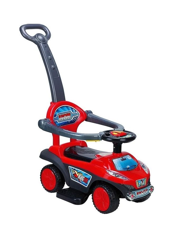 Maz - 3 In 1 Outdoor Push Children Ride On Car 60.6 x 29.8 x 30.8cm - Image 1