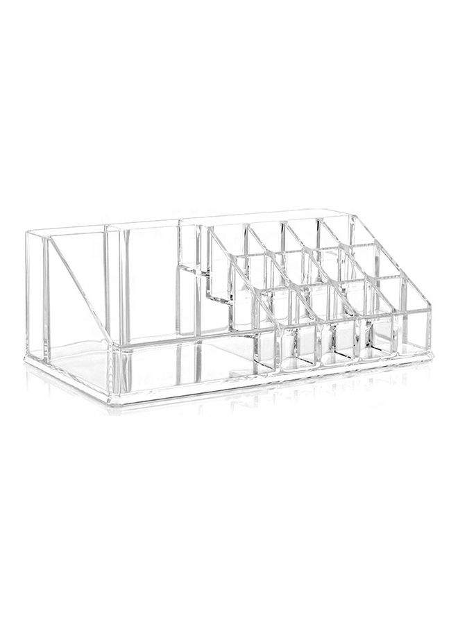 صندوق مستحضرات تجميل مقسم شفاف - Image 1