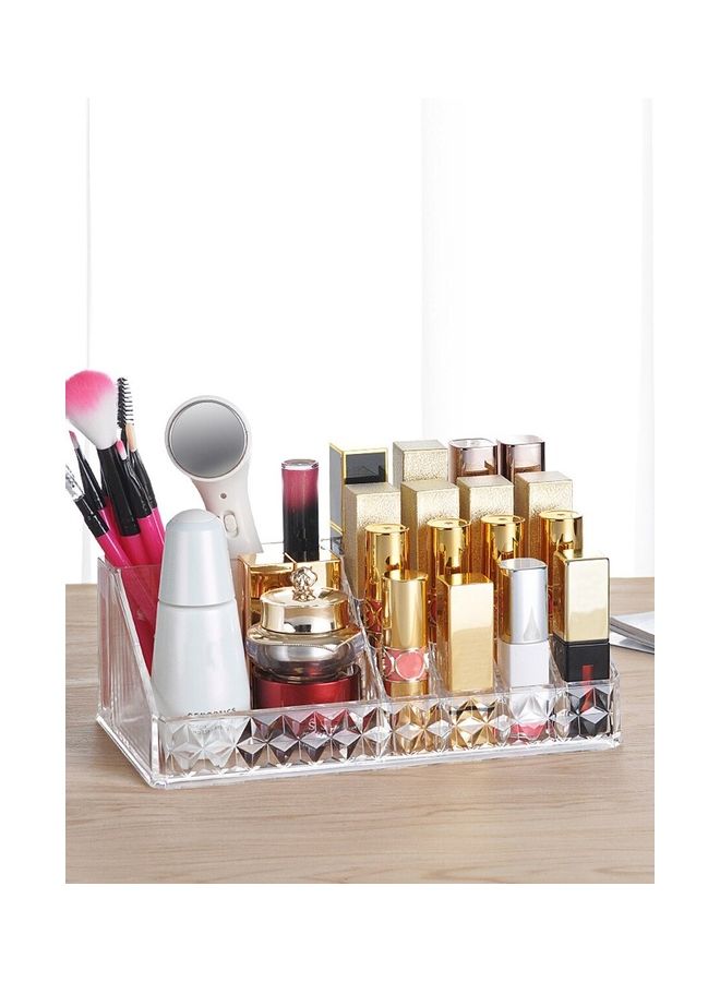 صندوق مستحضرات تجميل مقسم شفاف - Image 3