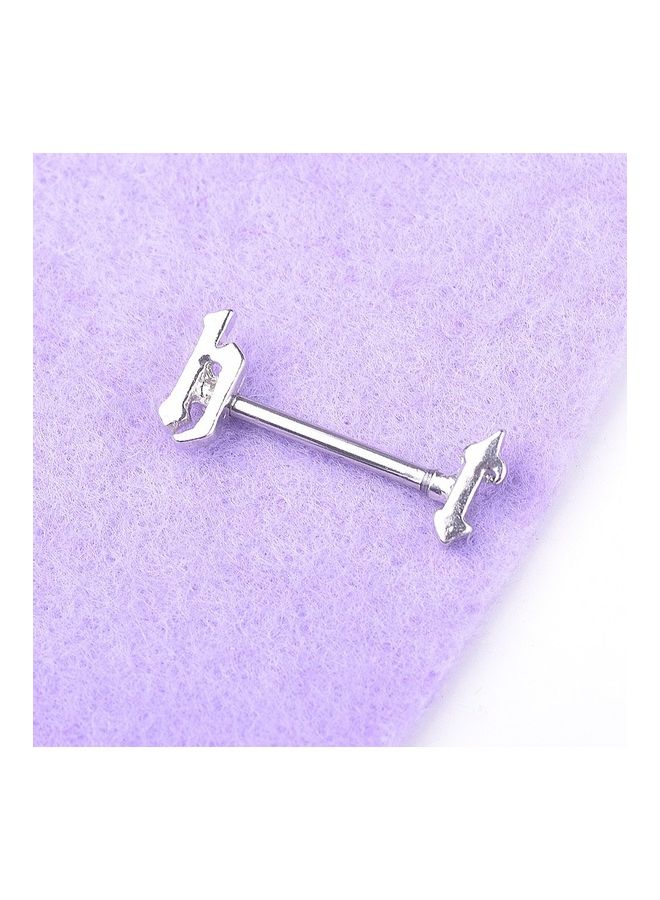 Trendy H Shape Dangle Shields Piercing Nipple Ring