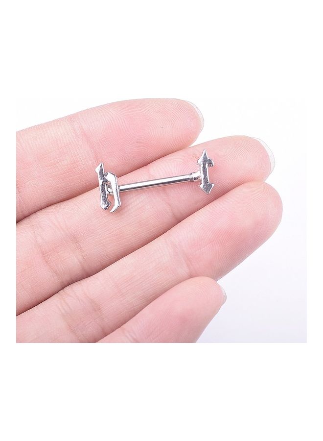 Trendy H Shape Dangle Shields Piercing Nipple Ring