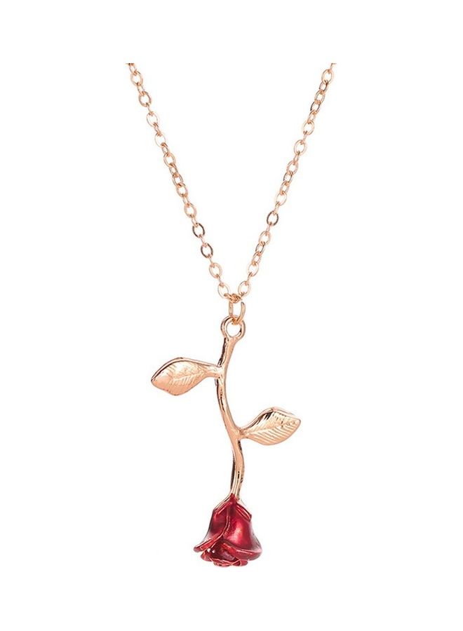 Generic Simple Vintage Coated Clavicle Chain Pendant Chocker Necklace  - Image 4