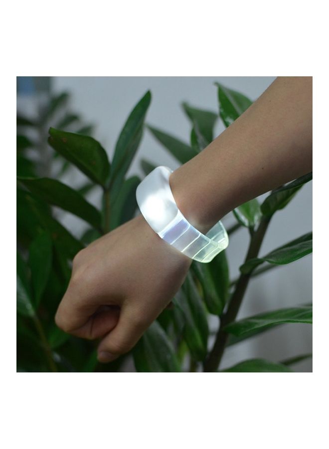 Plastic LED Light Up Flashing Bracelet Wristband - Image 2