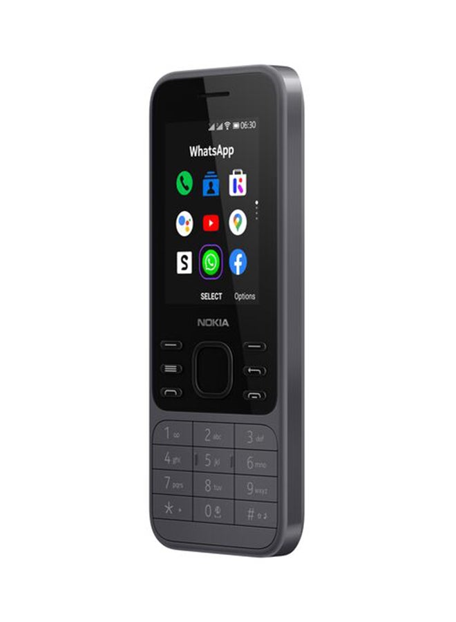NOKIA - 6300 Dual SIM Charcoal 512MB RAM 4GB 4G LTE - Image 1
