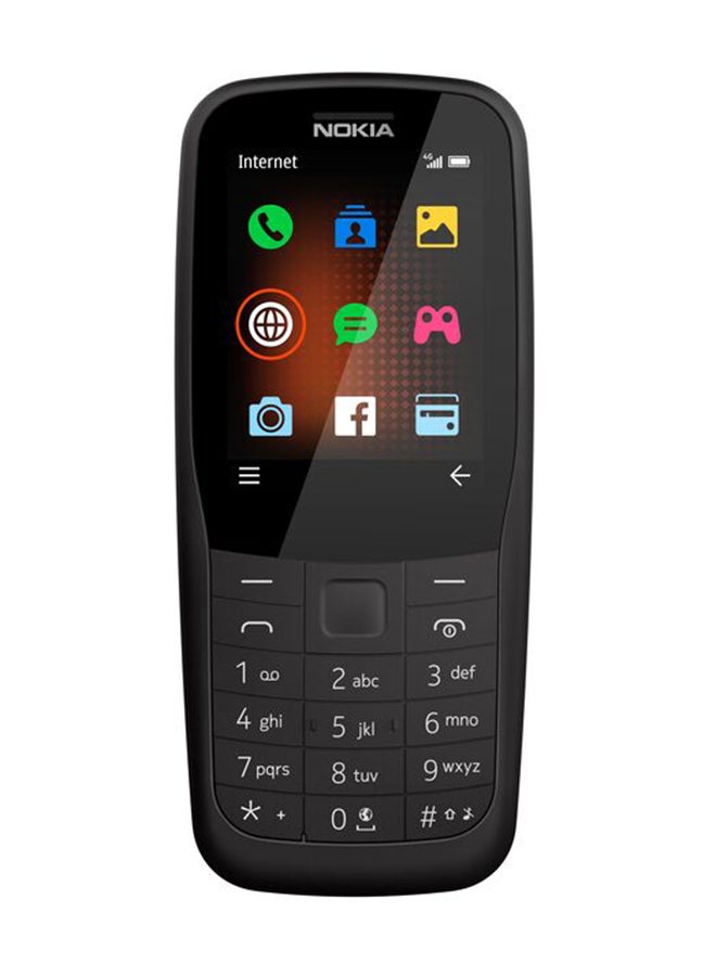 220 Dual SIM Black 16MB RAM 24MB 4G LTE