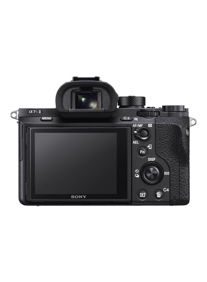 سوني - كاميرا سوني ألفا a7S II رقمية دون مرآة بدقة 12.2 ميجابكسل - Image 1