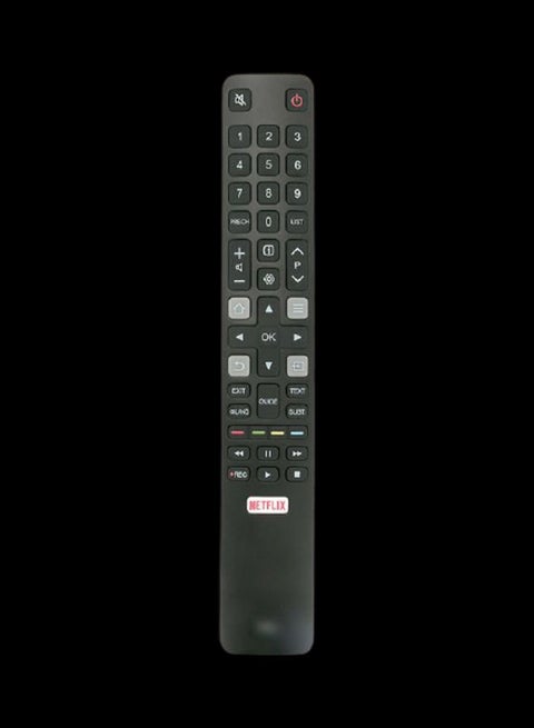 Netflix TV Remote Control Black