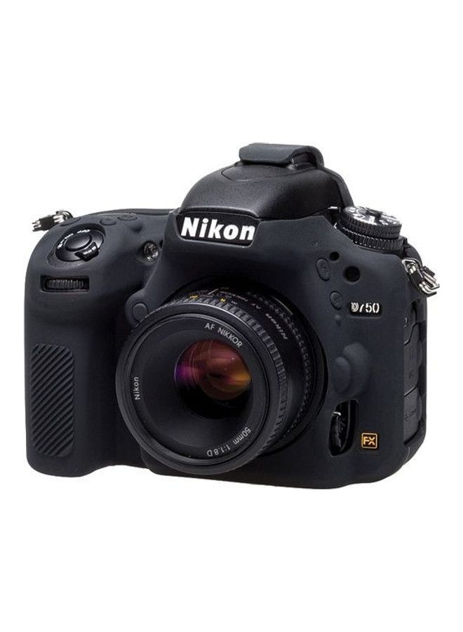 إيزي كافر غطاء حماية من السيليكون لكاميرا نيكون طراز D750 أسود  - Image 3