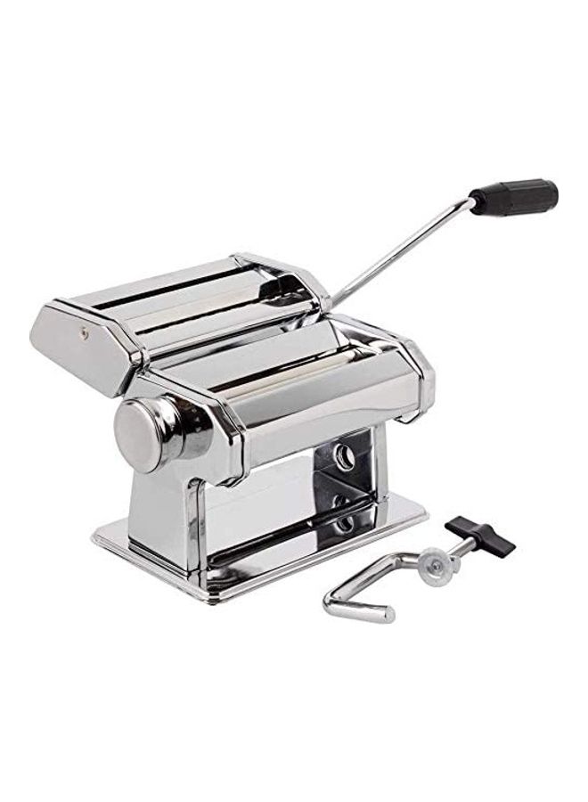 Generic Manual Stainless Steel Pasta Maker Machine Silver/Black 3.28kg 