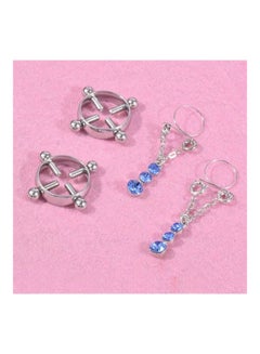 1 Set Fashion Dangle Shields Bars Piercing Nipple Ring