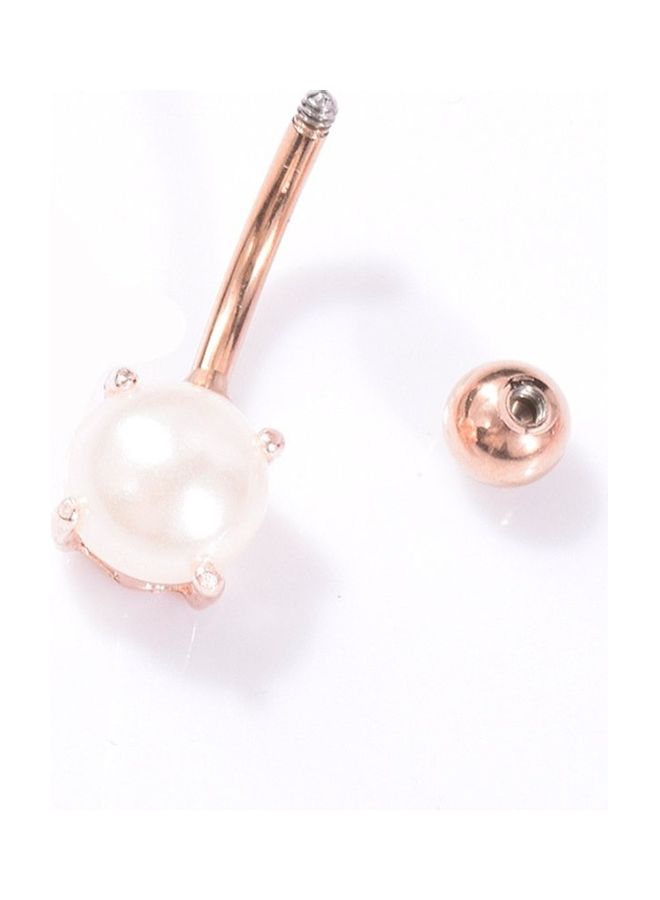 Diamond-studded Fringed Claw Chain Navel Ring - Image 2