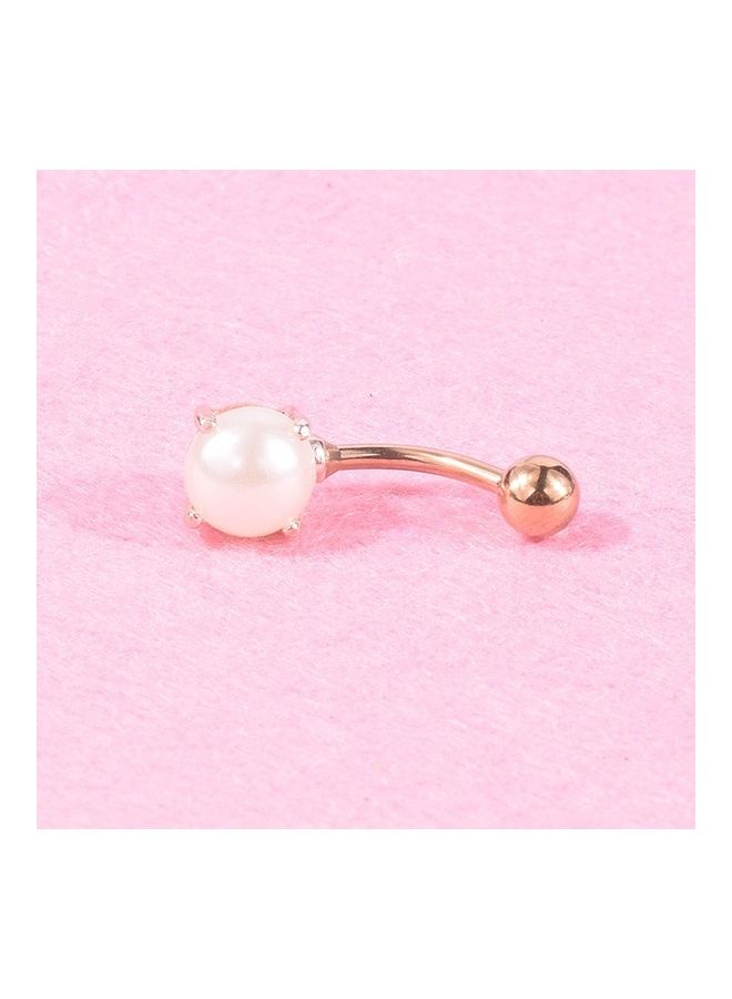 Diamond-studded Fringed Claw Chain Navel Ring - Image 4