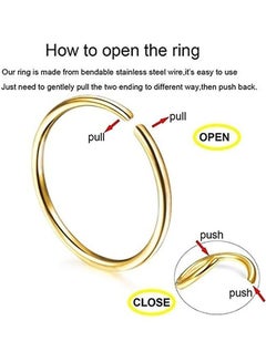 Opening Circle Nose Ring