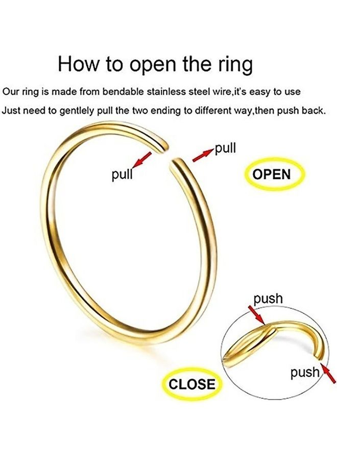 Generic - Opening Circle Nose Ring - Image 1