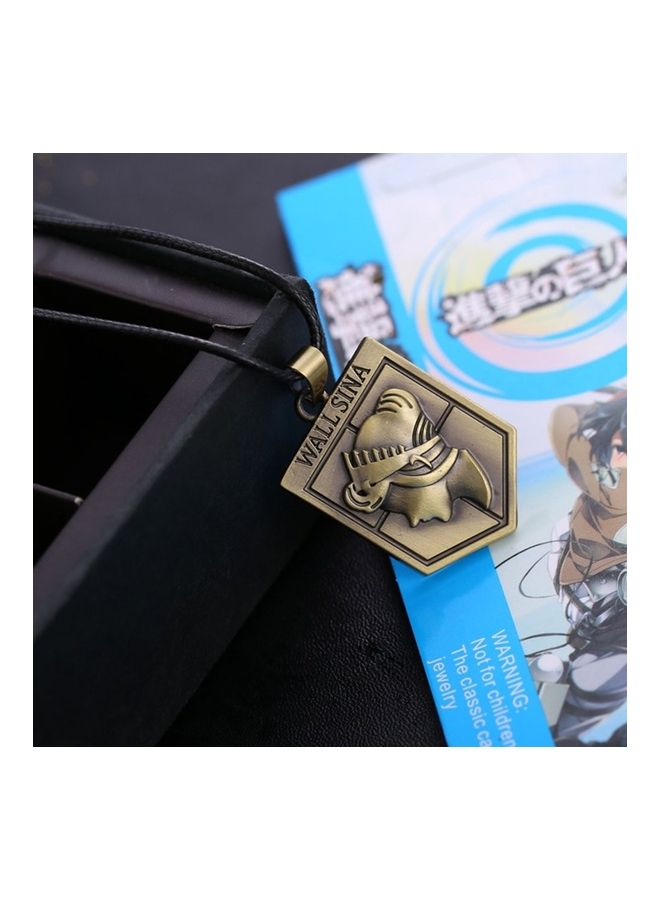 Generic "Wall Sina" Printed Pendant Necklace Novel Cartoon Comics Design  - Image 3