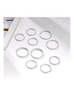 19030796 Set Of 10 Wild Index Finger Ring Set