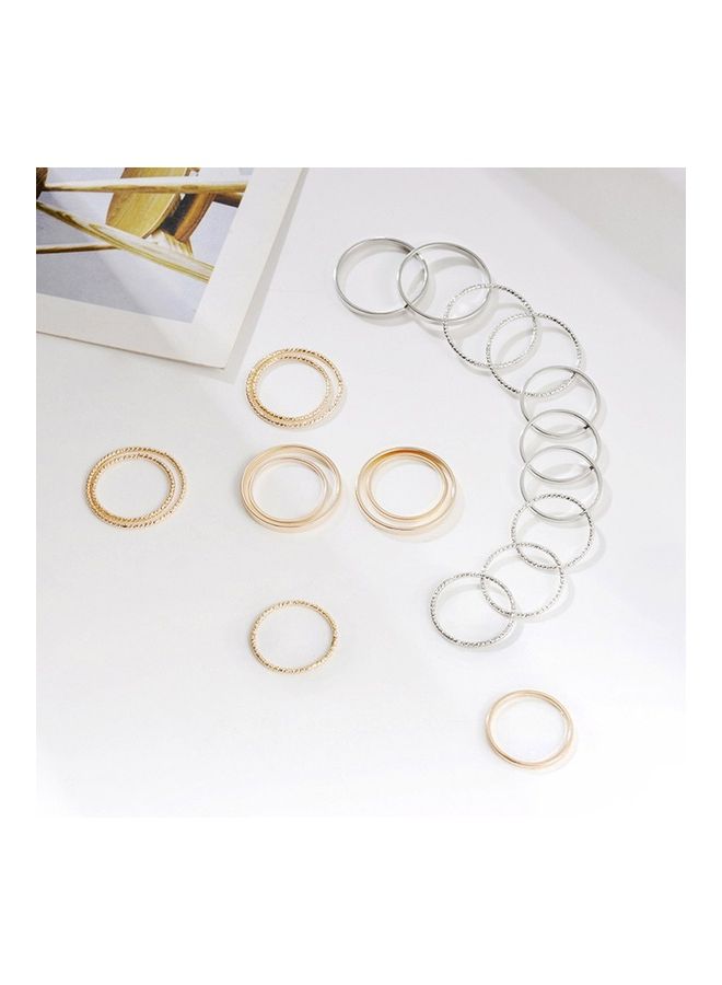 Generic - 19030796 Set Of 10 Wild Index Finger Ring Set - Image 1