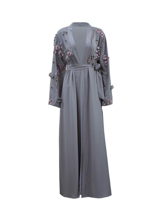 Women Clothing Embroidered Three-Dimensional Flower XL - Image 3