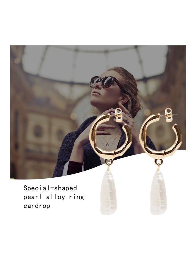 European And American Personality Metal Earrings