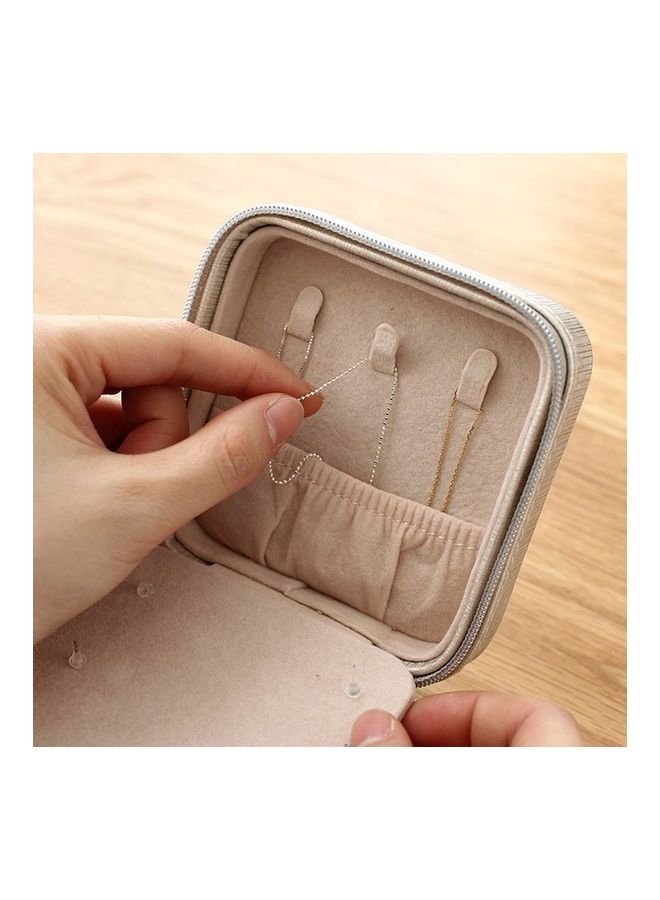 Small Jewelry Bag Portable Necklace Bracelet Case - Image 1