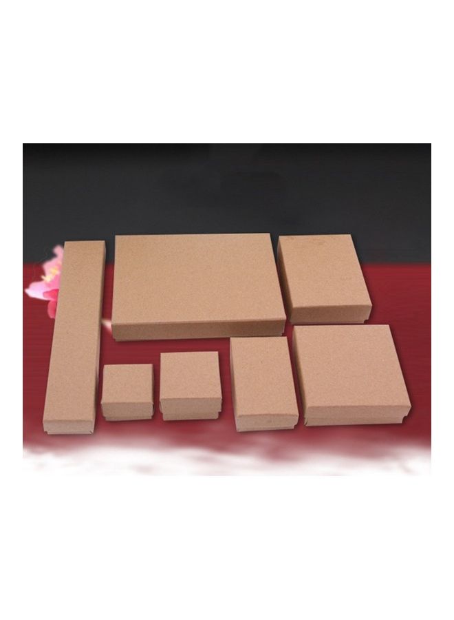Kraft Paper Ring / Jewelry / Double Earrings/ Hair Clip Gift Box - Image 4