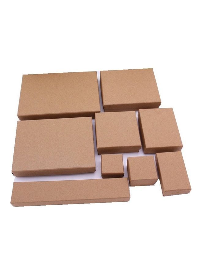 Kraft Paper Ring / Jewelry / Double Earrings/ Hair Clip Gift Box - Image 5