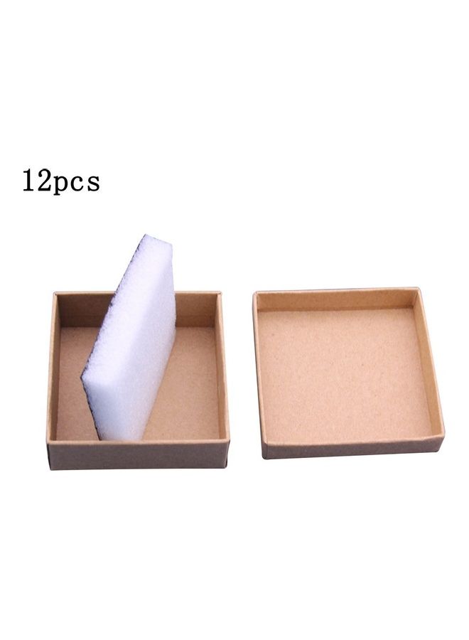 Kraft Paper Ring / Jewelry / Double Earrings/ Hair Clip Gift Box - Image 2