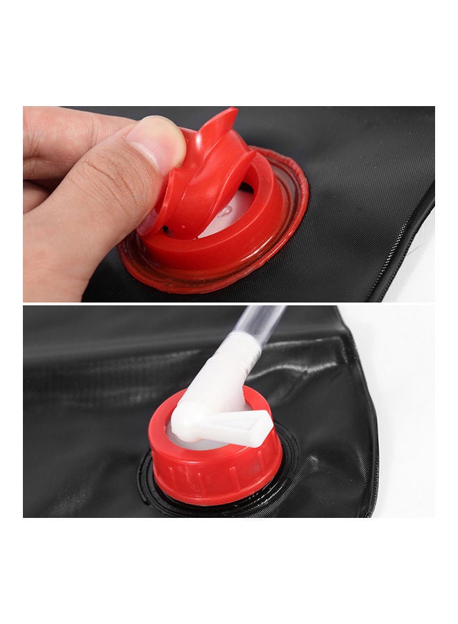 Generic Outdoor Hot Water Bottle Bath Bag 20L 30x5x20cm  - Image 3