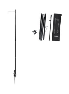 Outdoor Camping Light Pole Black 36x5x10cm