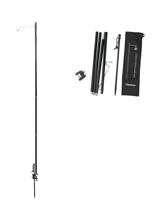 Generic - Outdoor Camping Light Pole Black 36x5x10cm - Image 1