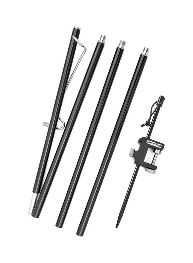 Generic - Outdoor Camping Light Pole Black 36x5x10cm - Image 1