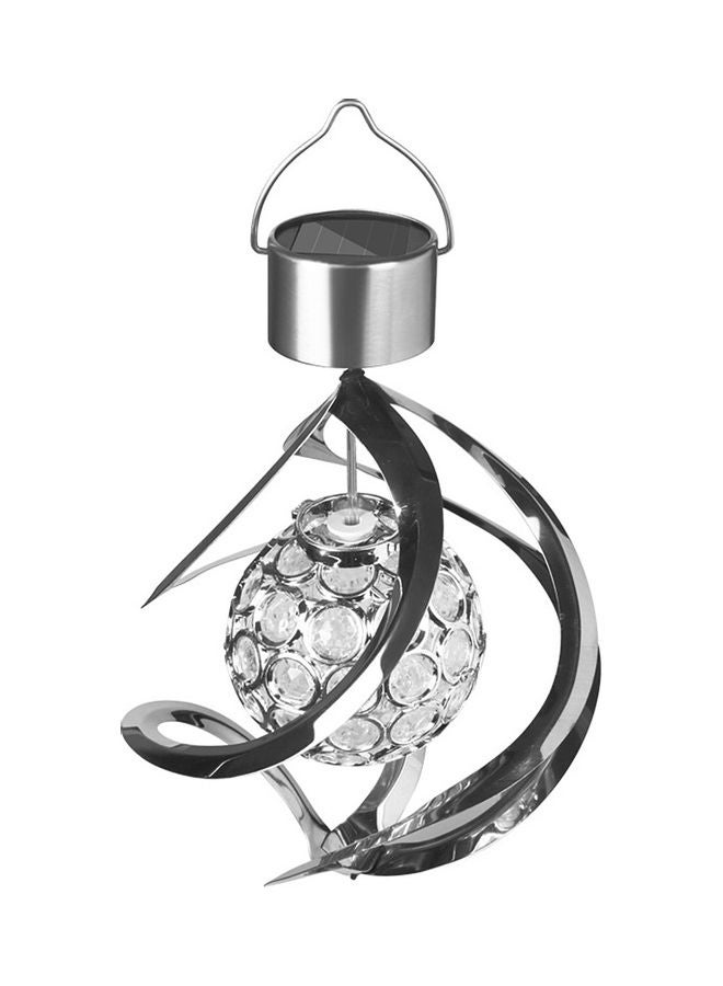 مصباح زينة يعمل بالطاقة الشمسية ويصدر جرس عند هبوب الرياح 17x15x15سم - Image 2
