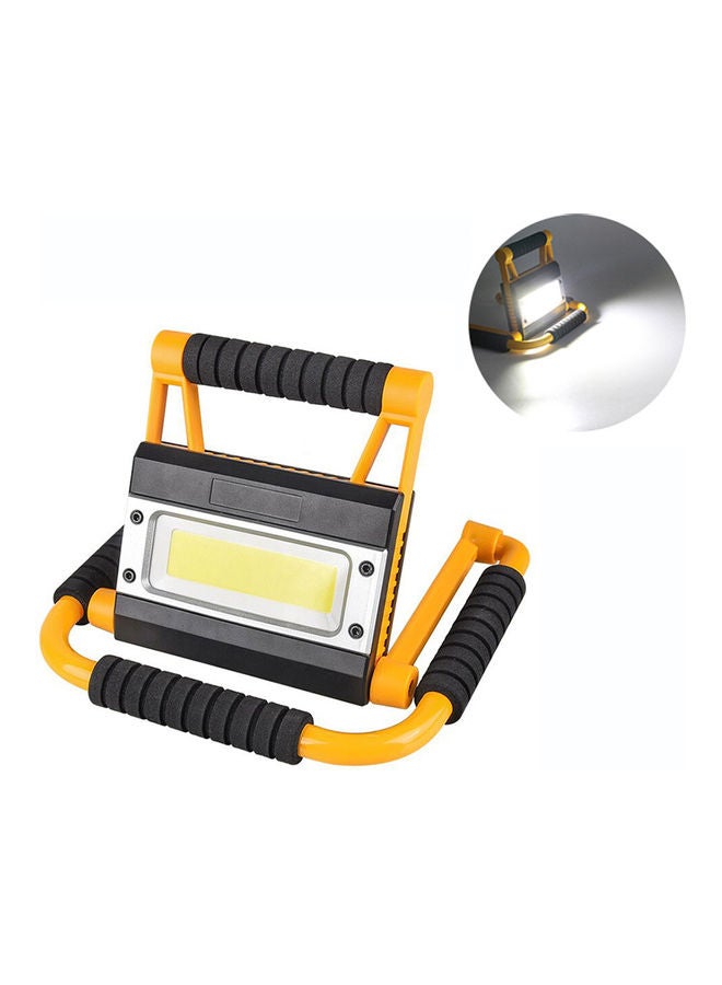 ماركة غير محددة مصباح LED بإضاءة غامرة بتقنية COB وقدرة 20 وات أصفر 25x4.5x25سم  - Image 1