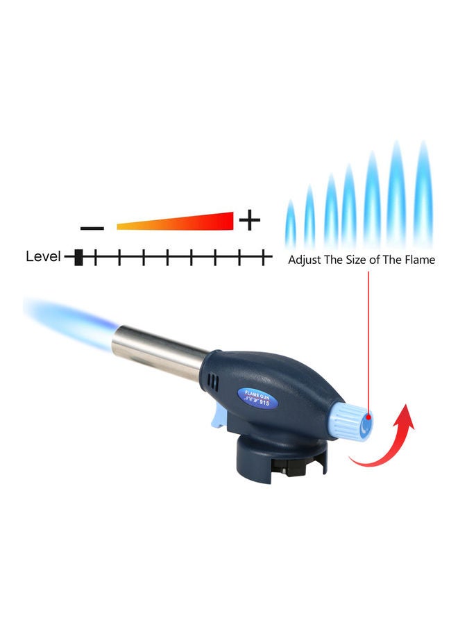 Generic - Portable Gas Torch Burner Blue/White 22.3 x 5 x 12cm - Image 1